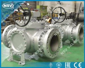 3-Way Trunnion Ball Valve
