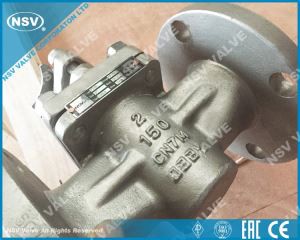 DIN Double Flange Ends Stainless Steel 1.4408 Lubricated Plug Valve