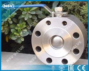Stainless Steel Reduced Bore, 1PC Wafer Flange Ball Valve Pn16 Class150 JIS10K