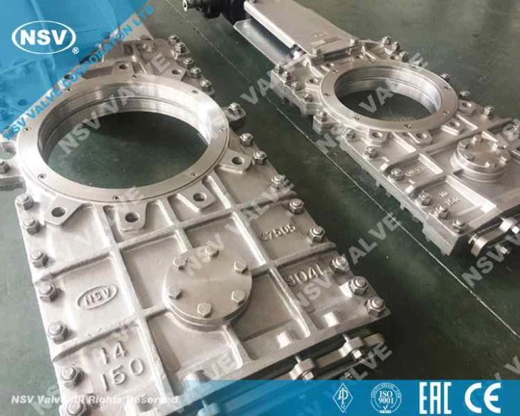 Hydraulic Through Conduit Industrial Knife Gate Valve