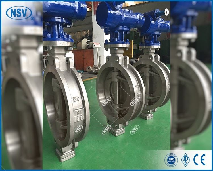 904L Triple Eccentric Wafer Butterfly Valve best
