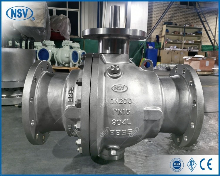 904L Two Piece Trunnion Ball Valve suppliers
