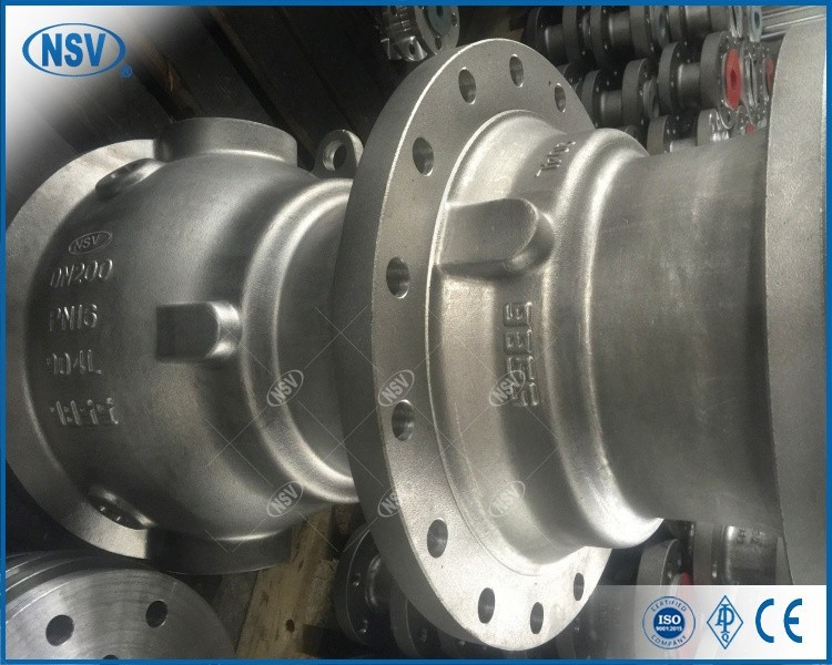 904L Two Piece Trunnion Ball Valve price