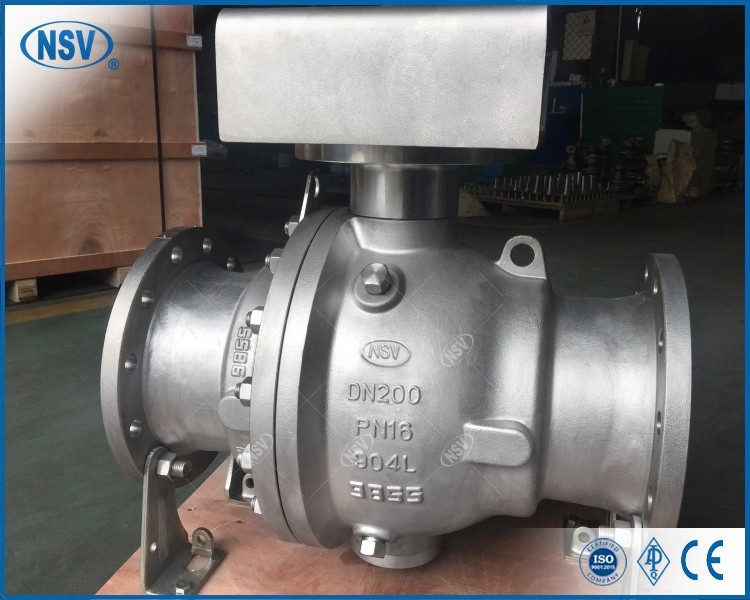 904L Two Piece Trunnion Ball Valve suppliers