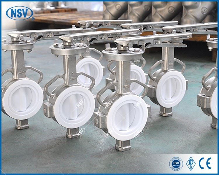 ASTM A351 CF8M (SS316) Full Lined Concentric Butterfly Valve price