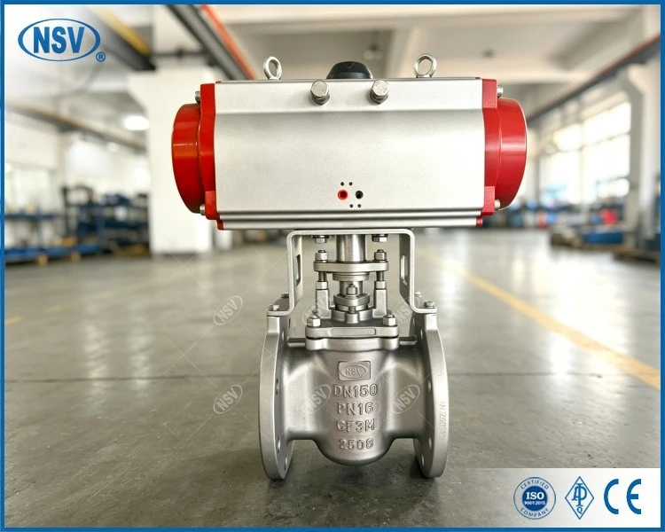 DN150 Pneumatic CF3M Plug Valve suppliers