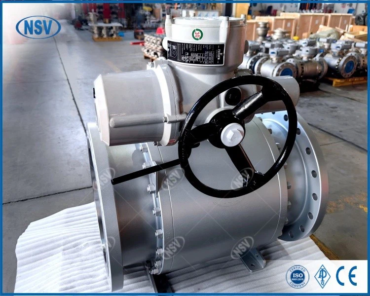 Electric Ball Valve With Rotork Actuator high quality
