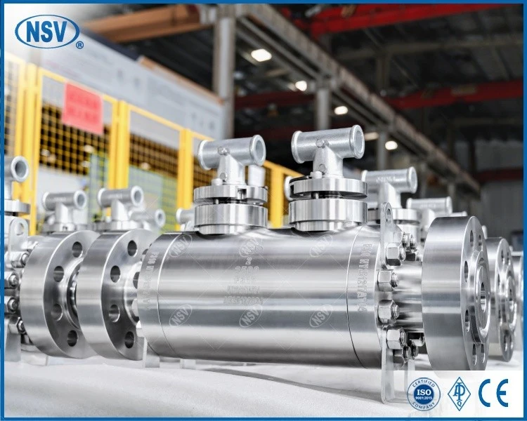 F316 DBB Forged Steel Ball Valve high quality