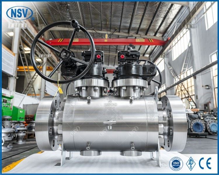F51 DBB Forged Steel Ball Valve suppliers