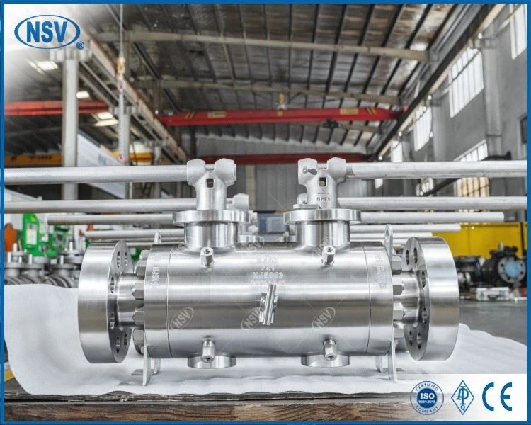 F51 DBB Forged Steel Ball Valve price