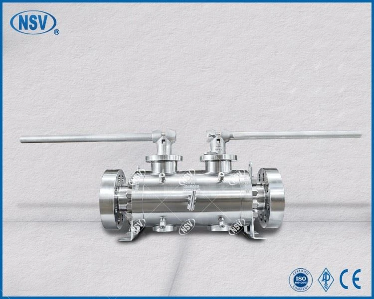 F51 DBB Forged Steel Ball Valve high quality
