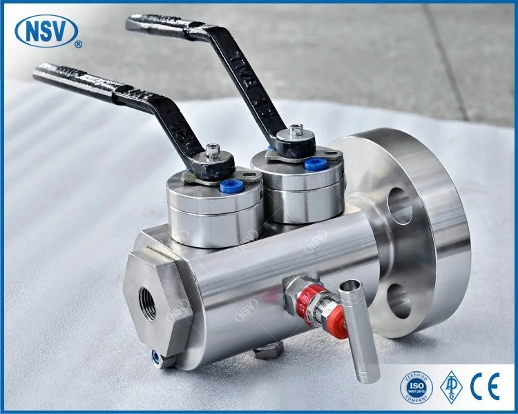 Inconel 625 DBB Integral Ball Valve high quality