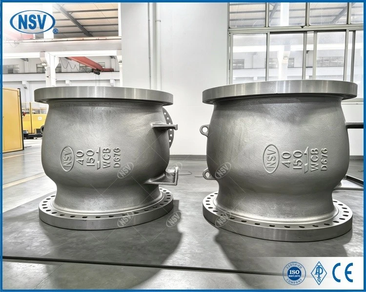 Large-Diameter Axial Flow Check Valve factory