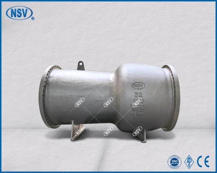 Large-Diameter Axial Flow Check Valve