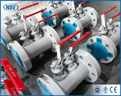 Shipment Notice: One-Piece DBB Ball Valves