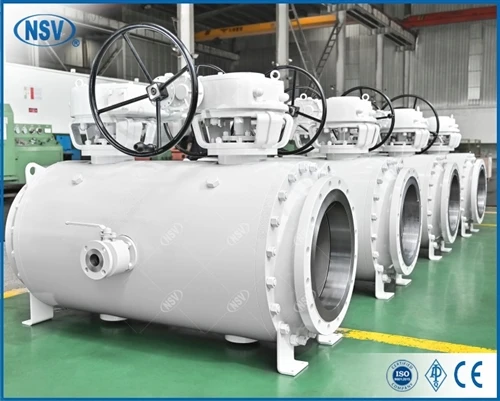 Shipment Notice: A105 DBB Ball Valves