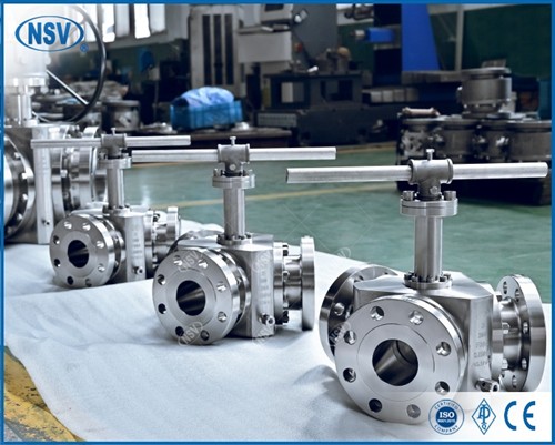 Shipment Notice: Y-Pattern 3-Way Trunnion Ball Valves
