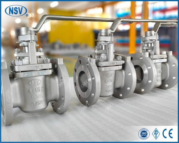 904L Double Gland Plug Valve factory