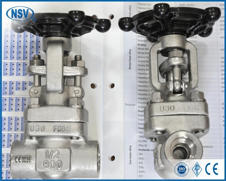 NSV F904L Forged Gate Valve price
