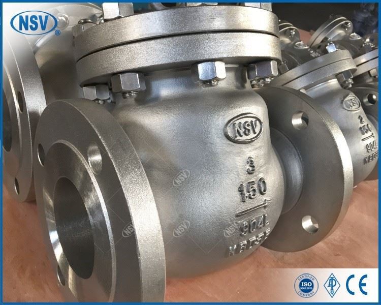 NSV SS904L Swing Check Valve price
