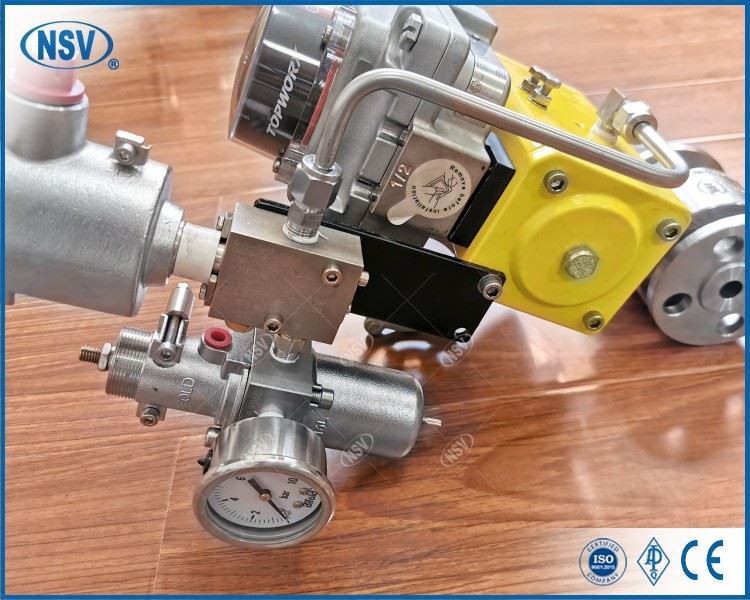 Pneumatic Forged Alloy 20 Ball Valve factory