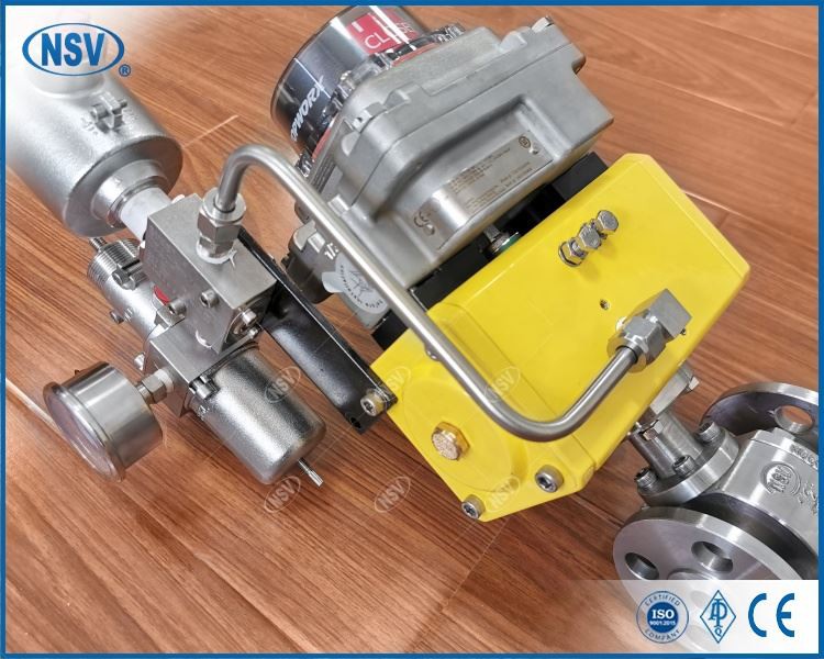 Pneumatic Forged Alloy 20 Ball Valve