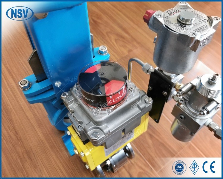 Pneumatic Forged Alloy 20 Ball Valve factory