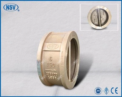 C95800 Wafer Type Double Disc Check Valve