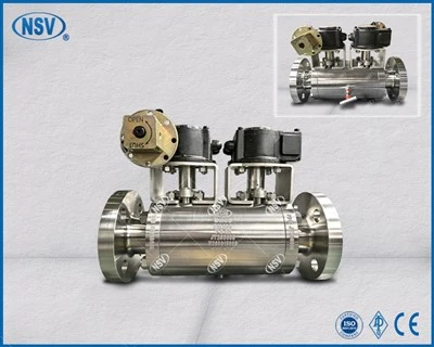 DN50-PN100 DBB Double Ball Valve