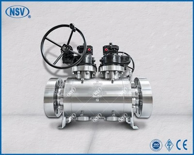 F51 DBB Forged Steel Ball Valve