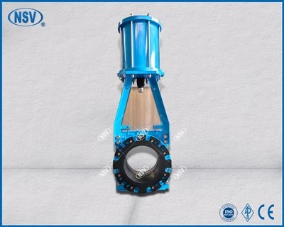 Pneumatic Slurry Knife Gate Valve