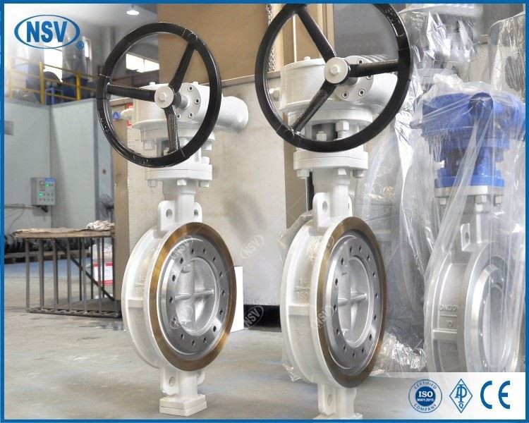 Triple Eccentric Wafer WCB Butterfly Valve best